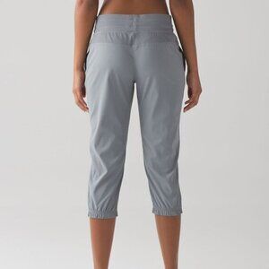 Lululemon Grey Dance Studio Crop II Size 4